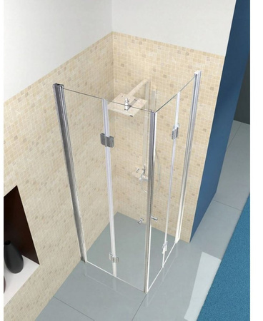 Kabina prysznicowa 80x80 szkło 6mm hq kwadrat 23178183