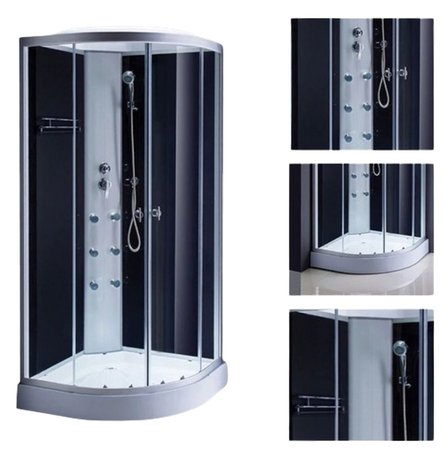 Kabina prysznicowa z hydromasażem 100x100 23178213