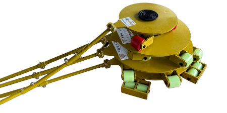 Rolki transportowe do maszyn rotacyjne 360°, 3 T 