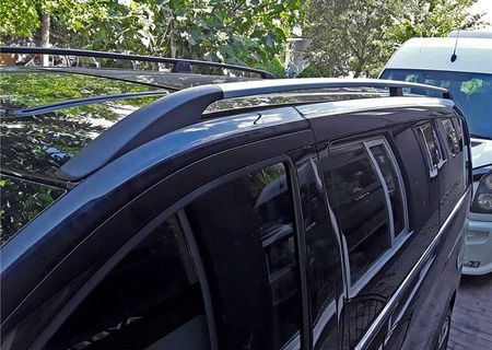 Relingi dachowe do Mercedes Vito W639 W447 SOLID ALU extra-long 01672120