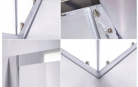 Kabina prysznicowa 90x90 szkło 6mm kwadratowa 23178208