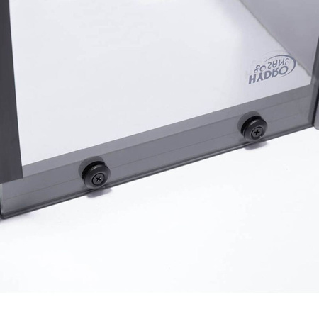 Kabina prysznicowa czarna kwadratowa 90x90 szkło 6mm 23178198