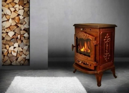 Piec koza żeliwny 6,7/9 kW (kolor: brąz) - spełnia anty-smogowy EkoProjekt 04482069