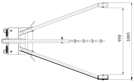 Żuraw hydrauliczny ręczny (udźwig: od 270 do 500kg) 5877830