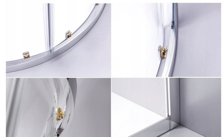 Kabina prysznicowa 90x90 szkło 6mm brodzik 3l 23178244