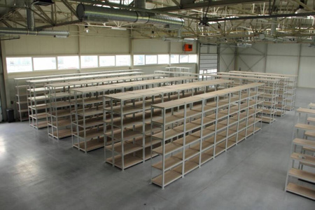 Regał magazynowy, 6 półek 150 kg (wymiary:  200x130x80 cm) 43383028