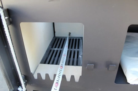 Piec kominek wolnostojący kuchnia, angielka 11kW z piekarnikiem, bez płaszcza wodnego - spełnia anty-smogowy EkoProjekt 48280261