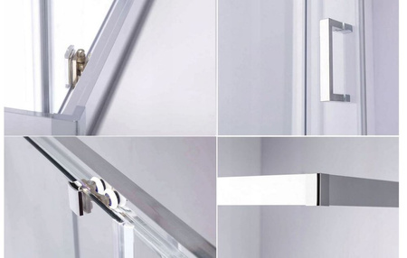 Kabina prysznicowa 90x90 szkło 6mm kwadratowa 23178208