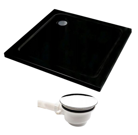 Calbati Brodzik slim kwadratowy 70x70 akryl gruby+syfon 23178222