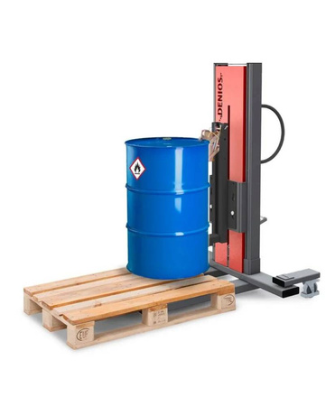Dźwignik Secu Ex, chwytak, beczki stalowe 60-200l, podwozie wąskie, wys. podnoszenia 120-905mm, ATEX 72279788