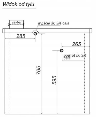 Kuchnia piec kuchenny na drewno westfalka z płaszczem wodnym 14,6kW - spełnia anty-smogowy EkoProjekt 04483264