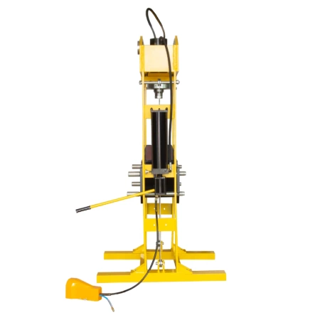 Warsztatowa prasa hydrauliczna, pneumatyczno-ręczna, spawana konstrukcja (siła nacisku: 100 T) 80183158
