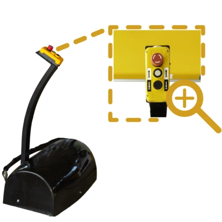 Stół podnośny nożycowy do palet w kształcie litery U (udźwig: 1500kg, wymiary platformy: 1600x1180 mm, wysokość podnoszenia min/max: 105-860 mm) 80183109