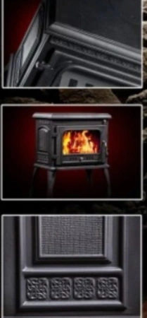 Piec piecyk koza żeliwny 12,8kW (kolor: czarny) spełnia anty-smogowy EkoProjekt 04480185