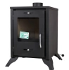Piec wolnostojący stalowy 6,8kW na drewno (średnica wylotu spalin: 120mm) - spełnia anty-smogowy EkoProjekt 65882973