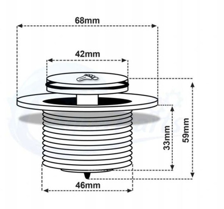Brodzik prostokątny 100 cm x 80 cm 23178188