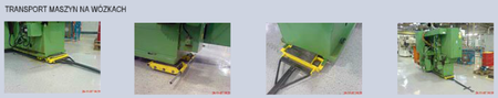 Zestaw wózków, rolki: 14x nylon (nośność: 10 T) 12267442
