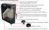 Piec wolnostojący koza 7kW K5 z wylotem spalin fi 130 - spełnia anty-smogowy EkoProjekt 30046811
