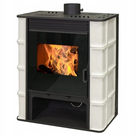 Piec koza wolnostojący kaflowy 12,1kW (kolor: biały) - spełnia anty-smogowy EkoProjekt 04483304