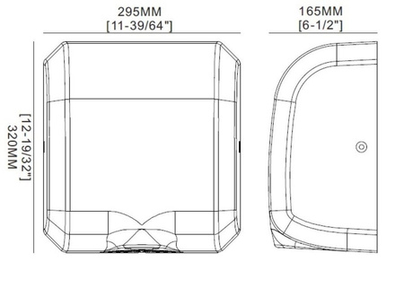 Suszarka do rąk - 7sek - stal nierdzewna szczotkowana 44578407