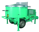 IMERBUS Mieszarka do zapraw o dużej wydajności przystosowana do holowania (pojemność zbiornika: 750 L, prędkość mieszania: 35 l/min., silnik: Honda 8,1 KM) 05668333