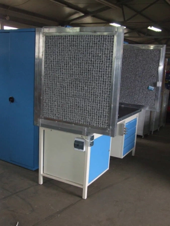 Stanowisko robocze – stół z zabudową dźwiękochłonną (wymiary: 2000x700-750x850 mm) 16083243