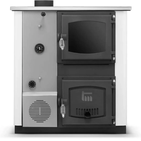 Kuchnia węglowa kocioł CO z płaszczem wodnym 12-14kW, do wyboru: kolor kuchni (średnica wylotu spalin: 120 mm) - spełnia anty-smogowy EkoProjekt 99681703