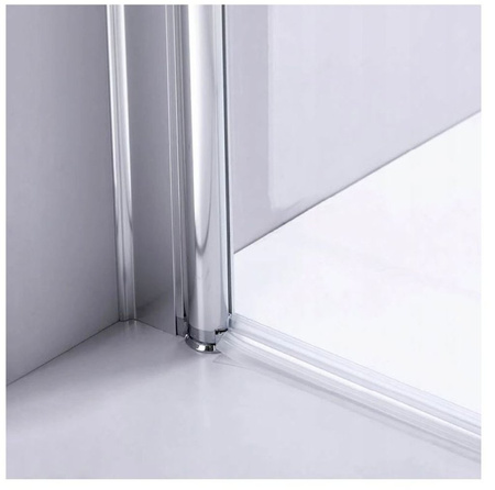 Drzwi prysznicowe 90 składane ścianka szkło 6mm 23178184