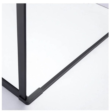 Kabina prysznicowa kwadratowa kratka czarna 80x80 23178191