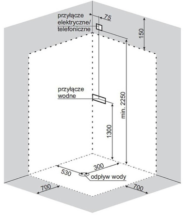 Kabina z Hydromasażem 100x100 sauna 23179685