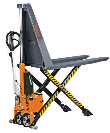 Kombinowany nożycowy wózek paletowy elektrohydrauliczny Unicraft (udźwig: 1000 kg, długość wideł: 1170mm, wysokość podnoszenia: 800mm) 32269535
