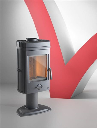 Piec wolnostojący 8kW Mesnil (górna średnica wylotu spalin: 150mm, kolor: antracyt) - spełnia anty-smogowy EkoProjekt 86854939