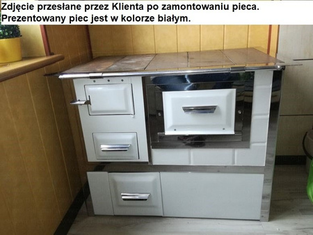 Kuchnia, angielka z piekarnikiem 9,5kW, bez płaszcza wodnego (kolor: jasny brąz) - spełnia anty-smogowy EkoProjekt 92282093