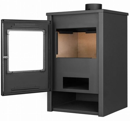 Piec stalowy 6,8kW (średnica wylotu spalin: 120 mm) - spełnia anty-smogowy EkoProjekt 19877488