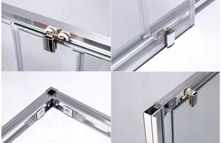 Kabina prysznicowa 80x80 szkło 6mm kwadratowa 23178195