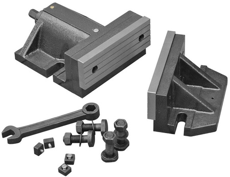 Imadło maszynowe dwudzielne (szerokość szczęk: 200 mm) 02861379