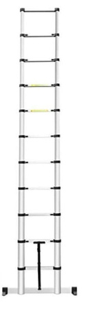 Drabina aluminiowa teleskopowa przystawna + torba (wysokość robocza: 5,7m) 99674990