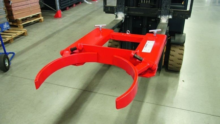Uchwyt do beczek na wózek widłowy GermanTech (udźwig: 350 kg) 99724856
