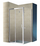 Kabina prysznicowa 120x90 szkło 6mm metal 23178233