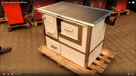 Kuchnia, angielka z piekarnikiem 9,5kW, bez płaszcza wodnego (kolor: jasny brąz) - spełnia anty-smogowy EkoProjekt 92282093