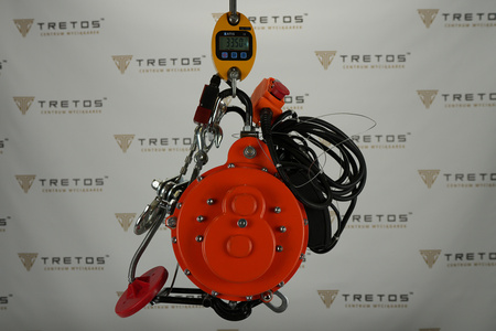 1717 Wciągarka linowa elektryczna Unicraft (udźwig: 250/500 kg) + Maszt 300-600 kg 32279912