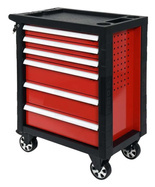 Wózek, szafka serwisowa z narzędziami, 6 szuflad, 177 narzędzi (wymiary: 975x765x465 mm) 65680152