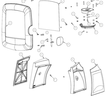 Piec wolnostojący 5kW Elo M (wylot spalin: góra, kolor: emalia biała) - spełnia anty-smogowy EkoProjekt 86865684