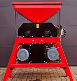 Kaspla, zgniatacz ziarna, gniotownik - dwusilnikowy z silnikami pod spodem (średnica walca: 406mm, szerokość walca: 300mm, moc: 2x 4kW) 08674904