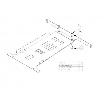 Osłona skrzyni biegów Ford F150 F-150 2009-2014 59880973