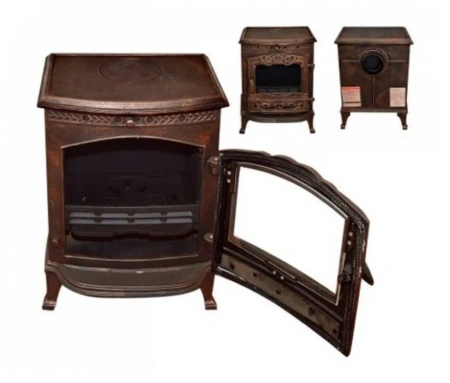 Piec koza żeliwny 6,7/9 kW (kolor: brąz) - spełnia anty-smogowy EkoProjekt 04482069