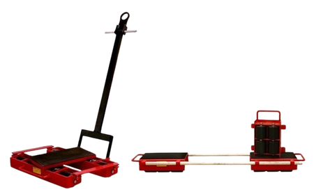 Zestaw rolek transportowych przód i tył (łączny udźwig: 24,0 T) 03015128