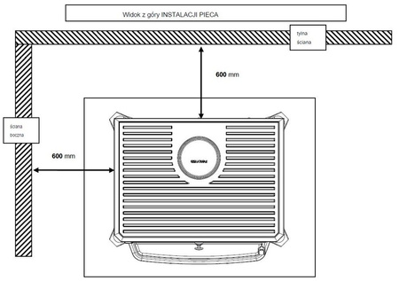 Piec wolnostojący 8kW Altea (kolor: antracyt) - spełnia anty-smogowy EkoProjekt 86829185