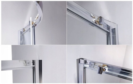 Kabina prysznicowa połokrągła 80x80 6mm 23178218