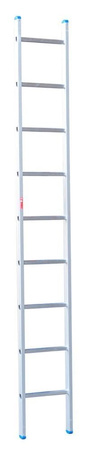 Drabina aluminiowa opieralna anodowana Drabex 9 stopniowa (wysokość robocza: 4,15m) 99674716